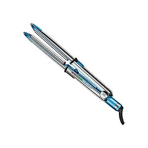Prancha Alisadora Babyliss Pro Nano Titanium Optima 3000 - Edição Especial. Cor Azul Claro/Prata.
