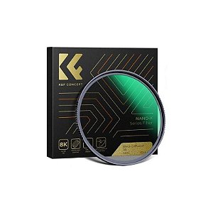 Filtro De Efeito Black Mist 1/8 K&F Concept 82Mm