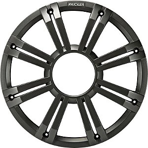 Grelha LED Multicolorida para Subwoofer Kicker 12" - Modelo 45KMG12C Redondo