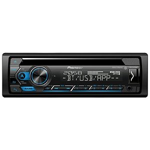Pioneer Deh-S4250Bt - Reprodutor De Cd Com Usb, Bluetooth E Auxiliar - Preto