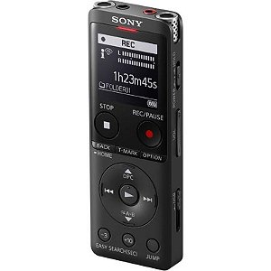 Gravador De Áudio Digital Sony Icd-Ux570 Com 4 Gb De Memória Interna