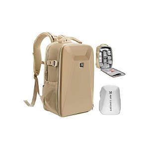 Mochila K&F Concept para Câmera nas Cores Preto, Azul, Caqui, Verde e Cinza