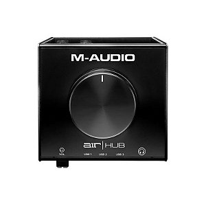 Interface USB M-Audio Air Hub para Monitoramento com 3 Portas