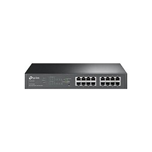 Switch De Rede Tp-Link Tl-Sg1016Pe 16 Portas Gigabit Com Poe+