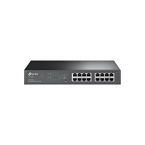 Hub Switch Profissional TP-Link TL-SG1016PE 16 Portas Gigabit / 8 Portas Poe+
