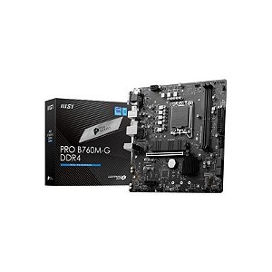 Placa Mãe Msi B760M-G Pro Ddr4 Hdmi/Dp - Socket 1700