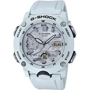 Relógio G-Shock Ga-2000S-7Adr Analógico/Digital Com Design Branco Moderno