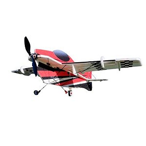 Modelismo Piloto RC Shock Flyer PNP Versão Branco Vermelho