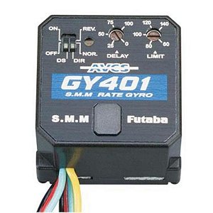 Controlador Gyro GY401 da Futaba - Precisão e Estabilidade em Voo