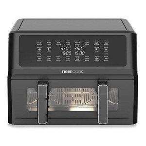 Fritadeira Elétrica Dual Tigrecook AFT11002-Ul 11L 1700W 110V Cor Preto