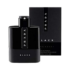 Perfume Prada Luna Rossa Black 100ML - Elegância e Sofisticação em Cada Fragrância
