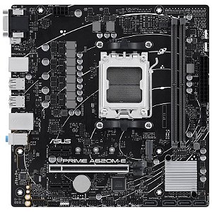 Placa Mãe Asus Prime A620M-E Am5 - Suporte A Ddr5, Pci-E, M.2, Hdmi E Vga