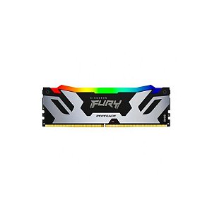 Memória DDR5 16GB 7600 Kingston Fury Renegade RGB Sil KF576C38RSA-16