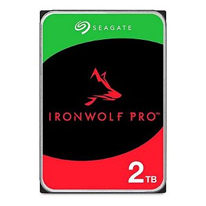Disco Rígido Seagate Ironwolf Pro 2TB SATA 3 7200RPM - ST2000NT001