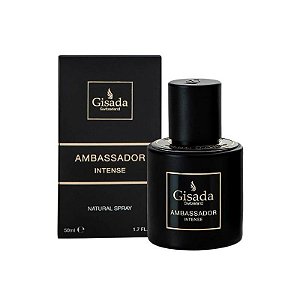 Perfume Masculino Gisada Ambassador Intense - 100ML - Fragrância Elegante e Marcante