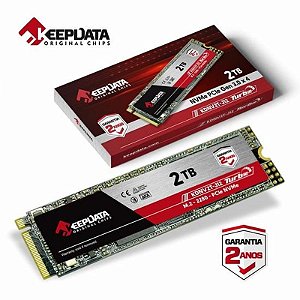 SSD M.2 2TB NVMe KeepData KDNV2T J12 - 2400MB/s