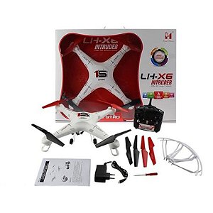 Quadricóptero MR X6 com Monitor FPV para Voo em Primeira Pessoa