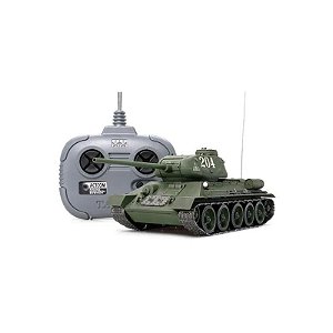 Tanque Tamiya 1/35 Rc T34-85 Russo 48208