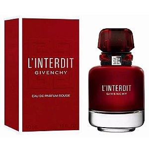 Perfume Givenchy L'Interdit Red Eau De Parfum 50Ml Feminino - Elegância E Sofisticação