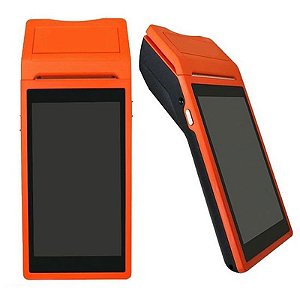 Terminal Pos Vizzion Q2 5.5 Android 6.0 Portátil With 58Mm Receipt 3G