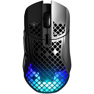 Mouse Wireless SteelSeries Aerox 5 - Preto com Alta Precisão e Desempenho