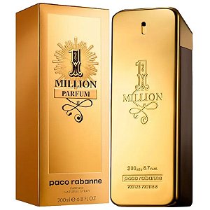 Perfume Masculino Paco Rabanne 1 Million Parfum EDP 200mL - Edição Exclusiva