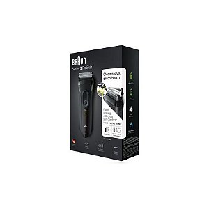 Barbeador Elétrico Braun 3020S Series 3 Proskin - Aparência Profissional E Conforto Superior