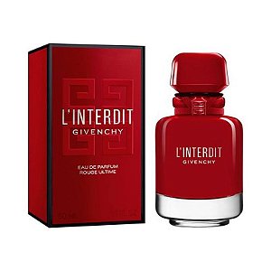Perfume Givenchy L'Interdit Rouge Ultime 50ML - Elegância e sedução em cada frasco.