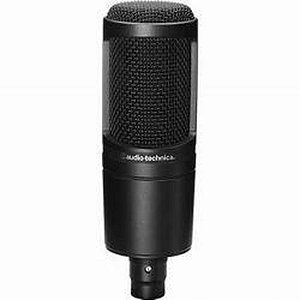 Microfone Condensador Profissional Audio Technica AT2020 - Alta Qualidade de Som