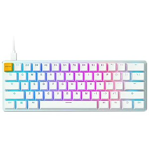 Teclado Gamer Glorious GLO-GMMK-COM-BRN-W RGB Branco - Com Fio (Inglês)