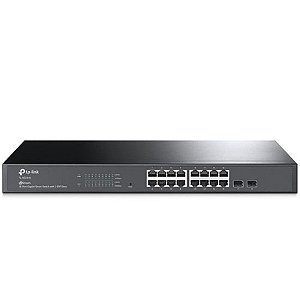 Switch Tp-Link Jetstream Tl-Sg2218 - 16 Portas Gigabit Com 2 Slots Sfp