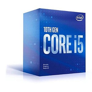Processador Intel Core i5-10400F 6 Núcleos 12 Threads LGA 1200 2.9GHz/4.3GHz Turbo 12MB Cache