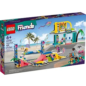 Parque De Skate Das Amigas Lego - 41751 (431 Peças)