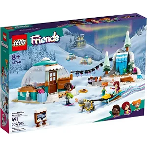 Conjunto De Construção Lego Amigos Residência Gelada - 41760 (491 Peças)
