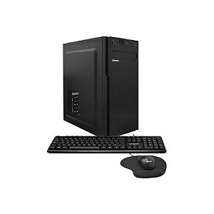 Computador Premium com Processador Intel Core i7 3.4GHz. 8GB RAM. SSD 240GB + Acessórios - Preto