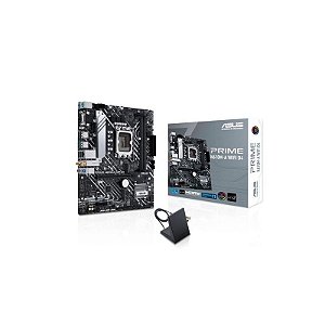 Placa-Mãe Asus Prime H610M-A Wi-Fi D4 M.2/DDR4/HDMI - Ideal para Montagens de PCs Modernos