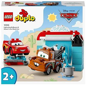 Lego Duplo McQueen e Mater - Conjunto Criativo de 29 Peças para Crianças