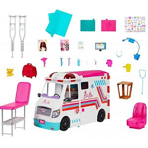 Boneca Barbie Mattel - Clínica de Atendimento Infantil HKT79