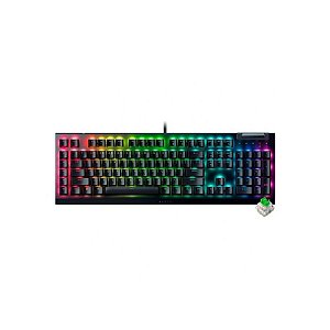Teclado Mecânico Gamer Razer Blackwidow V4 X - USB, RGB, Preto, Layout Inglês