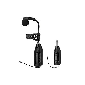 Microfone Sem Fio BLG BL-15 para Instrumentos de Sopro - Cor Preto