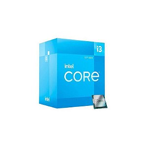 Processador Intel Core i3 12100 3.3GHz 12MB com Cooler Box - Socket 1700