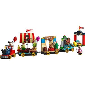 Trem Festivo da Disney em Lego - Conjunto 43212 (200 Peças)