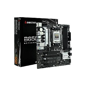 Placa Mãe Biostar B650MT-e Pro AM5 DDR5 - Alta Performance para Seu PC