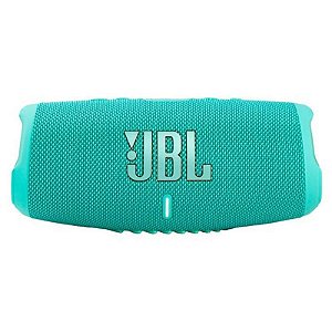 Caixa de Som Portátil JBL Charge 5 Bluetooth - Azul Verde