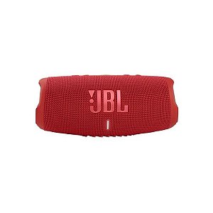 Caixa de Som Bluetooth JBL Charge 5 - Vermelha 20W com Bateria Longa Duração
