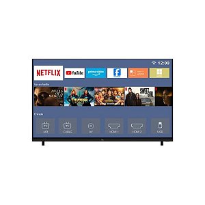 Inteligente Led Mtek Mk32Fsah 32 Pol Hd Wifi Preto
