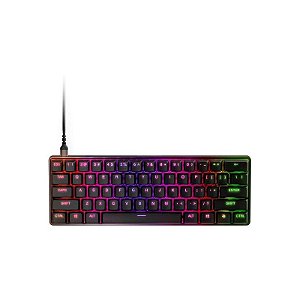 Teclado para Jogos SteelSeries Apex 9 Mini 60% RGB USB - Cor Preta Inglês