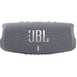 Caixa de Som Bluetooth JBL Charge 5 - Resistente à Água - Cor Cinza