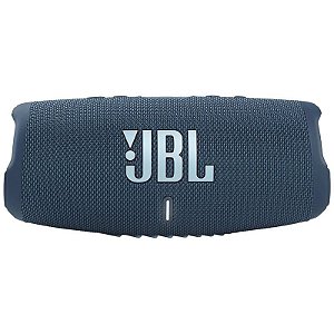 Caixa de Som Bluetooth JBL Charge 5 - Impermeável, Cor Azul