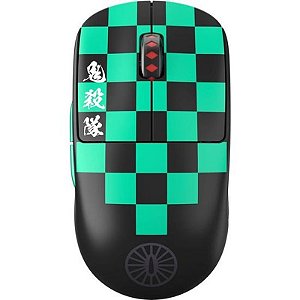 Mouse Sem Fio Pulsar X2V2 Demon Slayer - Tanjiro, Tamanho Médio